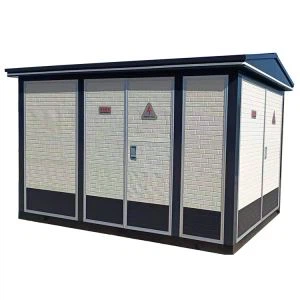 Vorinstallierte Box Typ Hochspannungs-Leistungstransformator-Umspannwerk