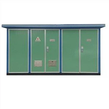 Verpackte Umspannstation im Freien